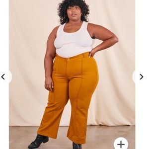 BIG BUD PRESS WESTERN PANTS MUSTARD LARGE